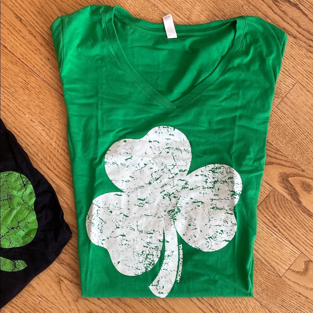 Trio Of Shamrock T-Shirts + Bonus Socks View 4